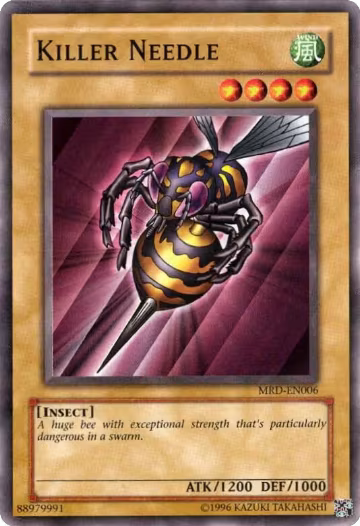 Killer Needle (MRD-EN006), Metal Raiders (Worldwide English) — Yu-Gi-Oh! card price