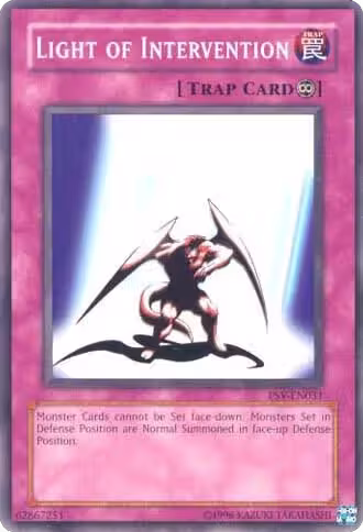 Light of Intervention (PSV-EN031), Pharaoh's Servant (Worldwide English) — Yu-Gi-Oh! card price