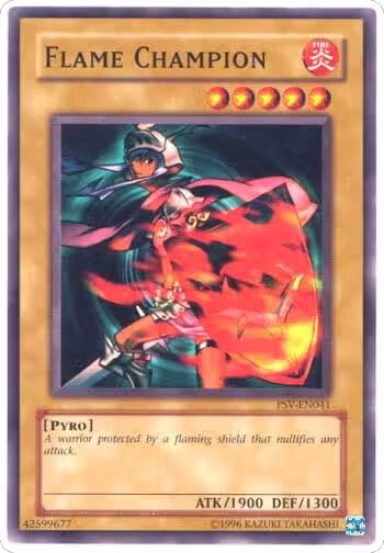 Flame Champion (PSV-EN041), Pharaoh's Servant (Worldwide English) — Yu-Gi-Oh! card price