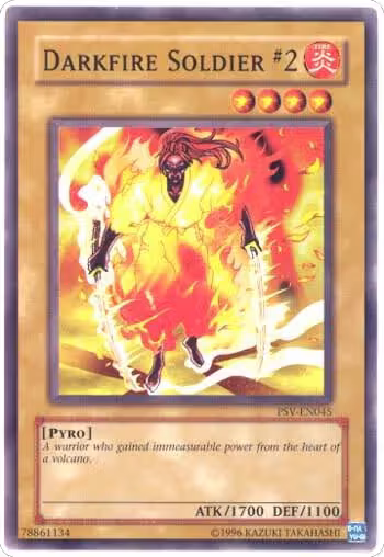 Darkfire Soldier #2 (PSV-EN045), Pharaoh's Servant (Worldwide English) — Yu-Gi-Oh! card price