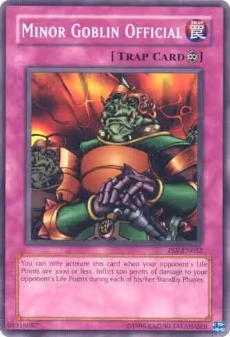 Minor Goblin Official (PSV-EN052), Pharaoh's Servant (Worldwide English) — Yu-Gi-Oh! card price