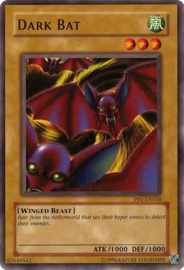 Dark Bat (PSV-EN058), Pharaoh's Servant (Worldwide English) — Yu-Gi-Oh! card price