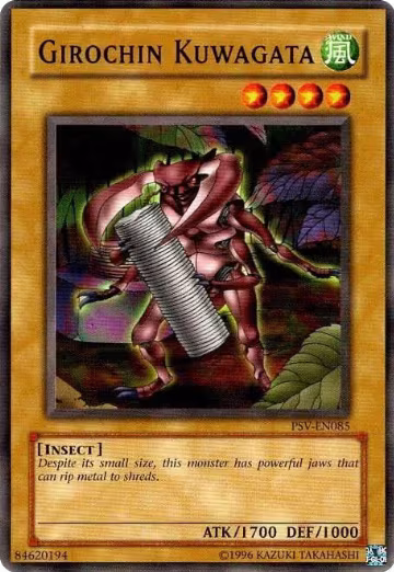 Girochin Kuwagata (PSV-EN085), Pharaoh's Servant (Worldwide English) — Yu-Gi-Oh! card price