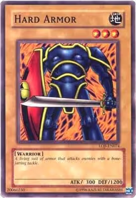 Hard Armor (LOB-EN074), Legend of Blue Eyes White Dragon (Worldwide English) — Yu-Gi-Oh! card price