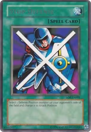 Stop Defense (LOB-EN095), Legend of Blue Eyes White Dragon (Worldwide English) — Yu-Gi-Oh! card price