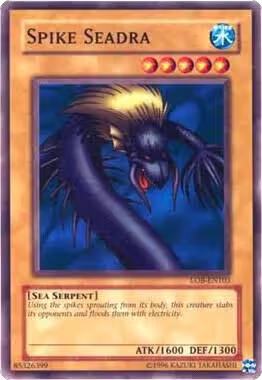 Spike Seadra (LOB-EN103), Legend of Blue Eyes White Dragon (Worldwide English) — Yu-Gi-Oh! card price
