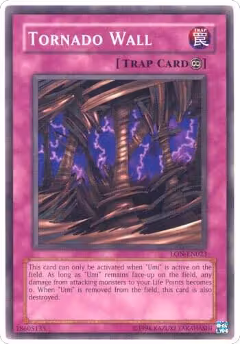 Tornado Wall (LON-EN023), Labyrinth of Nightmare (Worldwide English) — Yu-Gi-Oh! card price