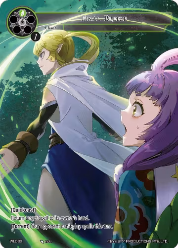 Final Breeze (WL032) (WL032), Promo Cards — Force of Will card price