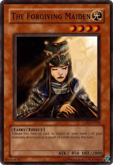 The Forgiving Maiden (LON-EN044), Labyrinth of Nightmare (Worldwide English) — Yu-Gi-Oh! card price