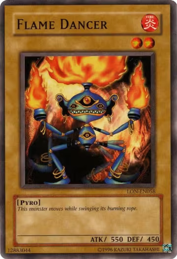 Flame Dancer (LON-EN058), Labyrinth of Nightmare (Worldwide English) — Yu-Gi-Oh! card price