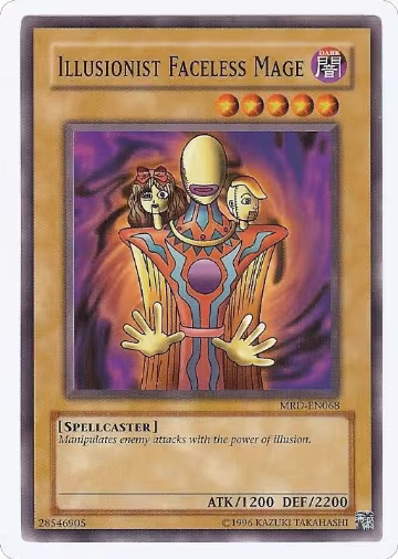 Illusionist Faceless Mage (MRD-EN068), Metal Raiders (Worldwide English) — Yu-Gi-Oh! card price