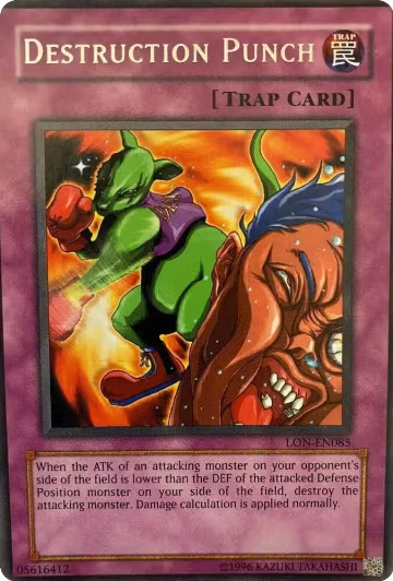 Destruction Punch (LON-EN085), Labyrinth of Nightmare (Worldwide English) — Yu-Gi-Oh! card price
