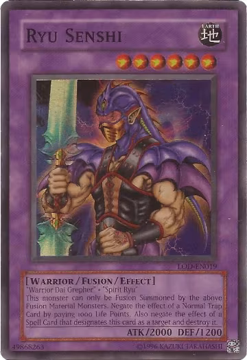 Ryu Senshi (LOD-EN019), Legacy of Darkness (Worldwide English) — Yu-Gi-Oh! card price