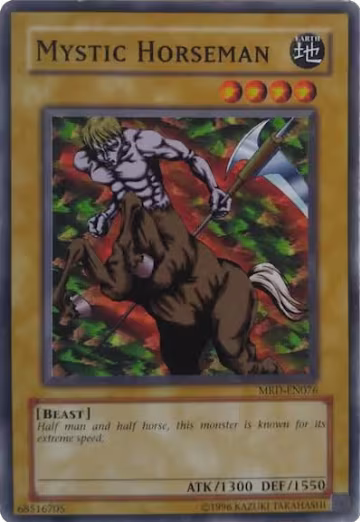 Mystic Horseman (MRD-EN076), Metal Raiders (Worldwide English) — Yu-Gi-Oh! card price
