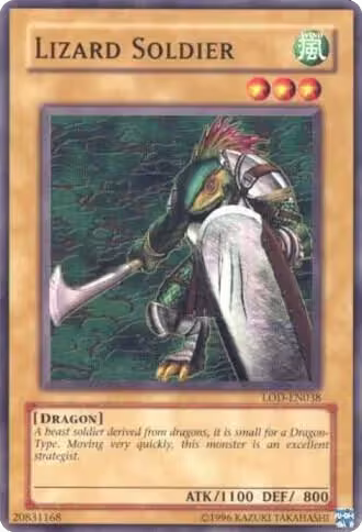 Lizard Soldier (LOD-EN038), Legacy of Darkness (Worldwide English) — Yu-Gi-Oh! card price