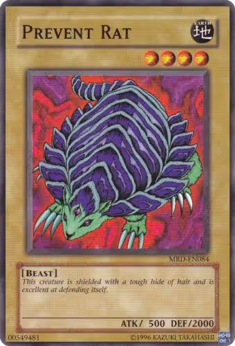 Prevent Rat (MRD-EN084), Metal Raiders (Worldwide English) — Yu-Gi-Oh! card price