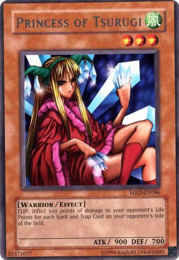 Princess of Tsurugi (MRD-EN086), Metal Raiders (Worldwide English) — Yu-Gi-Oh! card price
