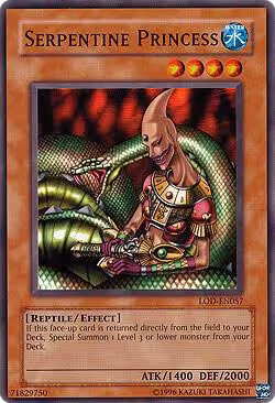 Serpentine Princess (LOD-EN057), Legacy of Darkness (Worldwide English) — Yu-Gi-Oh! card price