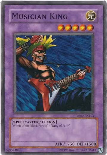 Musician King (MRD-EN103), Metal Raiders (Worldwide English) — Yu-Gi-Oh! card price