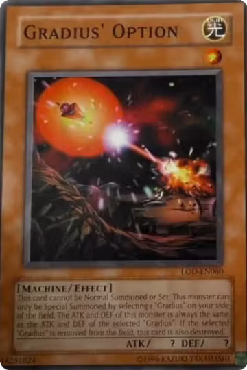 Gradius' Option (LOD-EN060), Legacy of Darkness (Worldwide English) — Yu-Gi-Oh! card price
