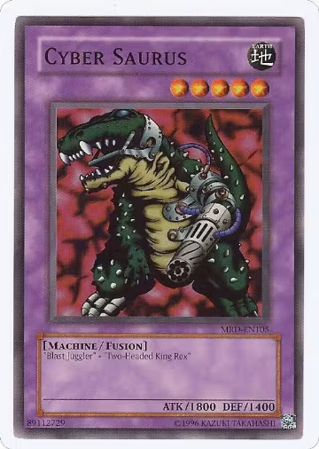 Cyber Saurus (MRD-EN105), Metal Raiders (Worldwide English) — Yu-Gi-Oh! card price