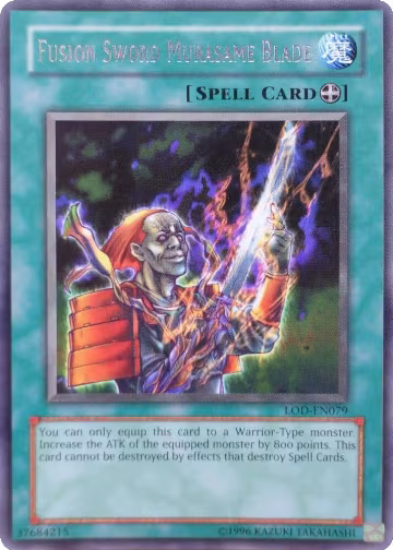 Fusion Sword Murasame Blade (LOD-EN079), Legacy of Darkness (Worldwide English) — Yu-Gi-Oh! card price
