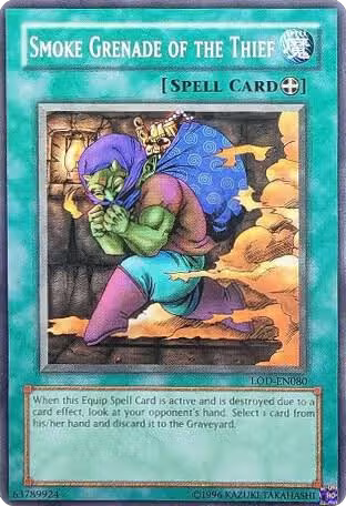 Smoke Grenade of the Thief (LOD-EN080), Legacy of Darkness (Worldwide English) — Yu-Gi-Oh! card price