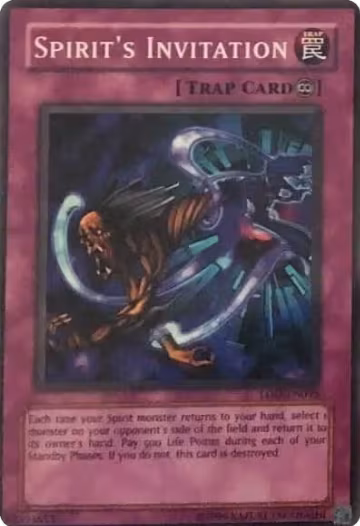 Spirit's Invitation (LOD-EN095), Legacy of Darkness (Worldwide English) — Yu-Gi-Oh! card price
