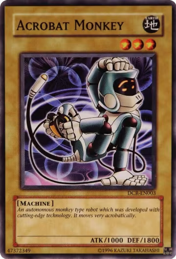 Acrobat Monkey (DCR-EN003), Dark Crisis (Worldwide English) — Yu-Gi-Oh! card price
