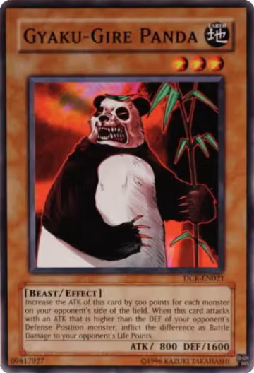 Gyaku-Gire Panda (DCR-EN021), Dark Crisis (Worldwide English) — Yu-Gi-Oh! card price