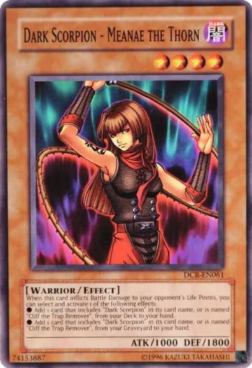 Dark Scorpion - Meanae the Thorn (DCR-EN061), Dark Crisis (Worldwide English) — Yu-Gi-Oh! card price