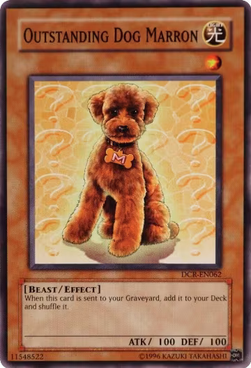 Outstanding Dog Marron (DCR-EN062), Dark Crisis (Worldwide English) — Yu-Gi-Oh! card price