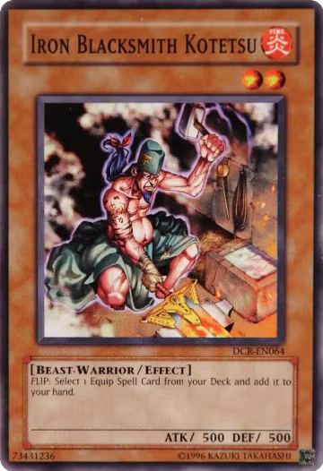 Iron Blacksmith Kotetsu (DCR-EN064), Dark Crisis (Worldwide English) — Yu-Gi-Oh! card price