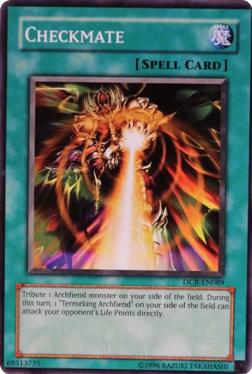 Checkmate (DCR-EN089), Dark Crisis (Worldwide English) — Yu-Gi-Oh! card price