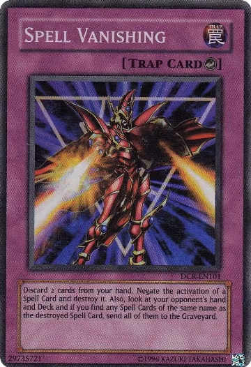 Spell Vanishing (DCR-EN101), Dark Crisis (Worldwide English) — Yu-Gi-Oh! card price