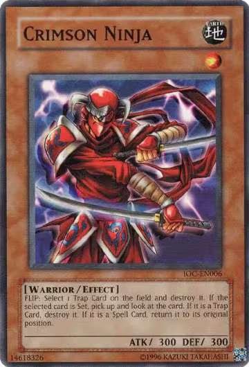 Crimson Ninja (IOC-EN006), Invasion of Chaos (Worldwide English) — Yu-Gi-Oh! card price
