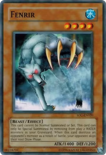 Fenrir (IOC-EN020), Invasion of Chaos (Worldwide English) — Yu-Gi-Oh! card price