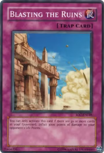 Blasting the Ruins (IOC-EN048), Invasion of Chaos (Worldwide English) — Yu-Gi-Oh! card price