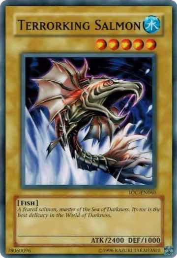 Terrorking Salmon (IOC-EN060), Invasion of Chaos (Worldwide English) — Yu-Gi-Oh! card price