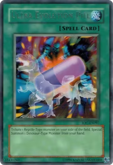 Ultra Evolution Pill (IOC-EN097), Invasion of Chaos (Worldwide English) — Yu-Gi-Oh! card price