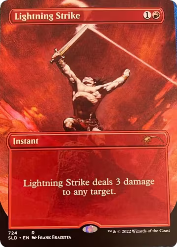 Lightning Strike (724), Secret Lair Drop Series — Magic card price