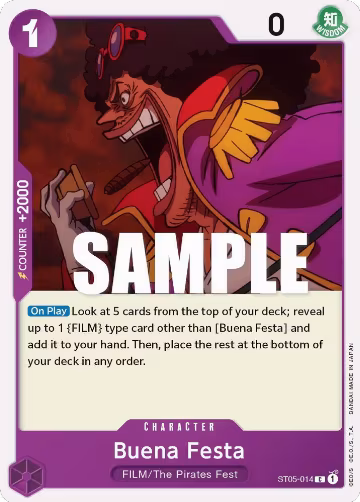 Buena Festa (ST05-014) — card price