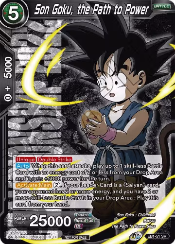 Son Goku, the Path to Power (Championship 2022 Celebration Pack) (EB1-51), Promotion Cards — DB Super card price