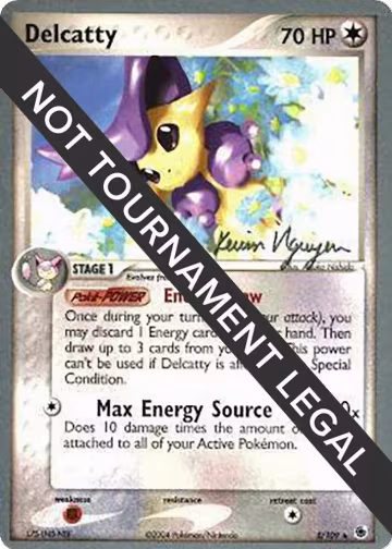 Delcatty - 2004 (Kevin Nguyen) (5/109), World Championship Decks — Pokémon card price