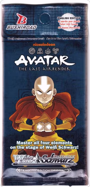 Avatar: The Last Airbender Booster Pack, Avatar: The Last Airbender — Weiß Schwarz sealed product price