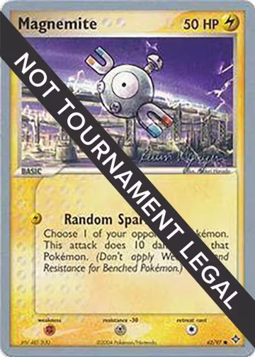 Magnemite - 2004 (Kevin Nguyen) (62/97), World Championship Decks — Pokémon card price