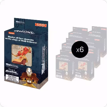 Avatar: The Last Airbender Trial Deck+ Display, Avatar: The Last Airbender — Weiß Schwarz sealed product price