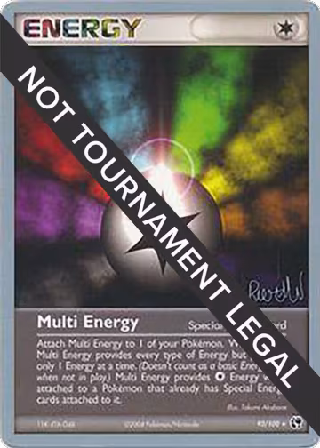 Multi Energy - 2004 (Reed Weichler) (93/100), World Championship Decks — Pokémon card price