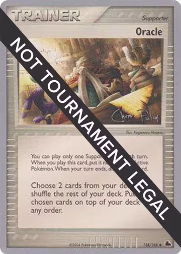 Oracle - 2004 (Chris Fulop) (138/144), World Championship Decks — Pokémon card price