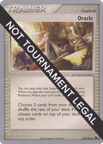 Oracle - 2004 (Reed Weichler) (138/144), World Championship Decks — Pokémon card price
